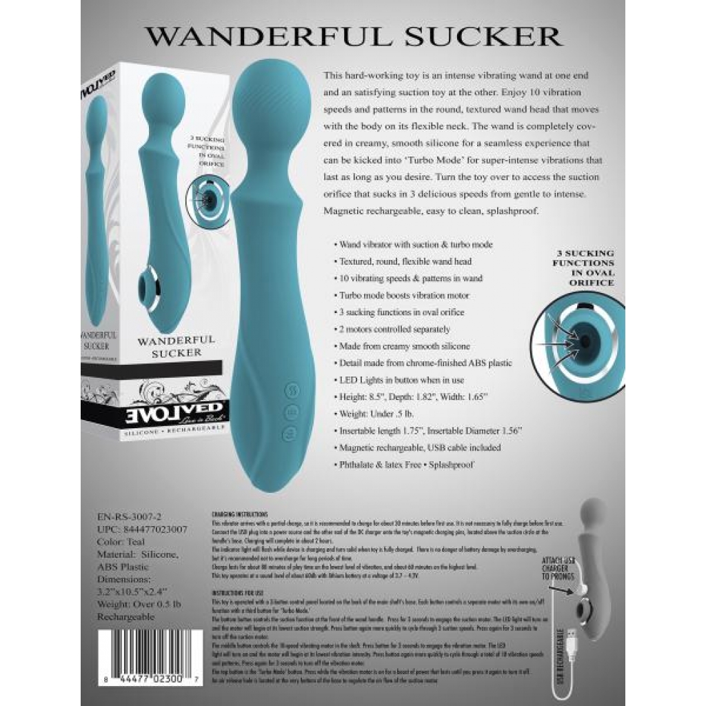 Evolved Wanderful Sucker - Teal