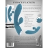 Evolved Fierce Flicker Rabbit Style Vibrator - Teal