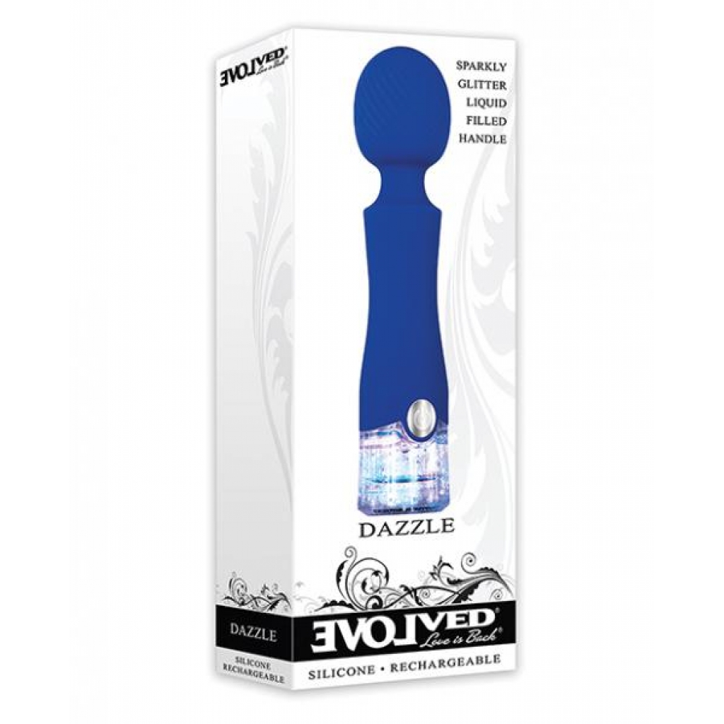 Dazzle Blue Body Wand Massager