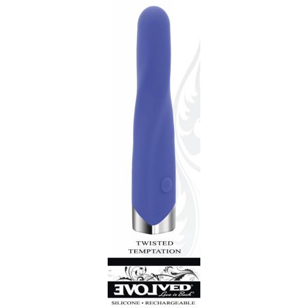 Evolved Twisted Temptation Vibrator - Purple