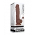 Evolved Big Shot Dark Brown Rechargeable Vibrating Dong