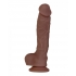 Evolved Big Shot Dark Brown Rechargeable Vibrating Dong