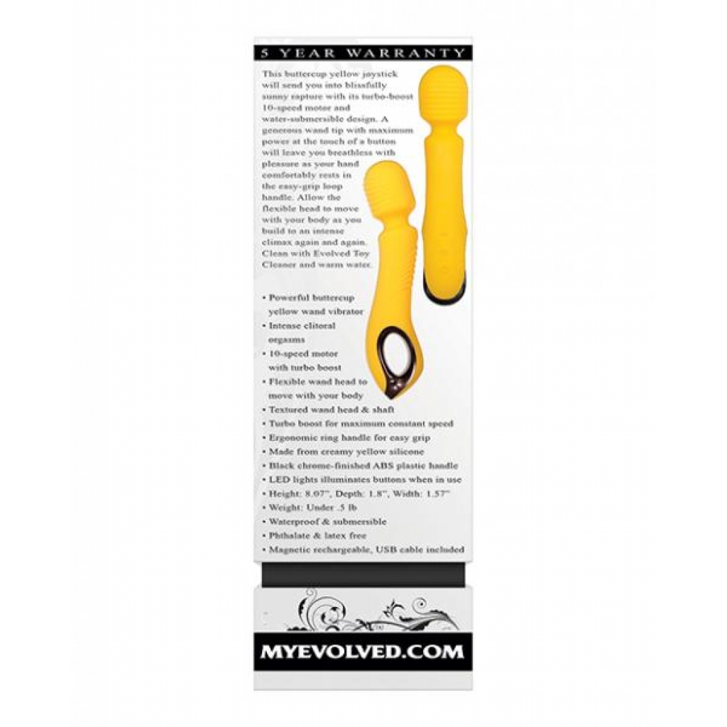 Evolved Buttercup Wand Massager - Powerful and Luxurious