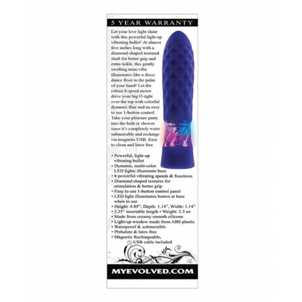 Evolved Raver Bullet Vibrator - Purple