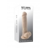 Evolved Natural Feel Dildo - 6.5 in, Light Beige