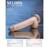 Selopa 7-Inch Natural Feel Flexskin Dildo - Light Beige