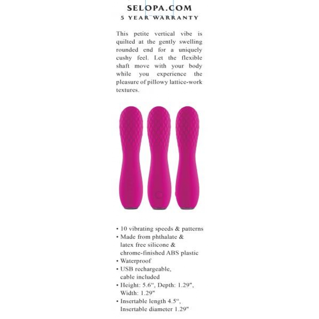 Selopa Razzle Dazzle Pink Vibrator