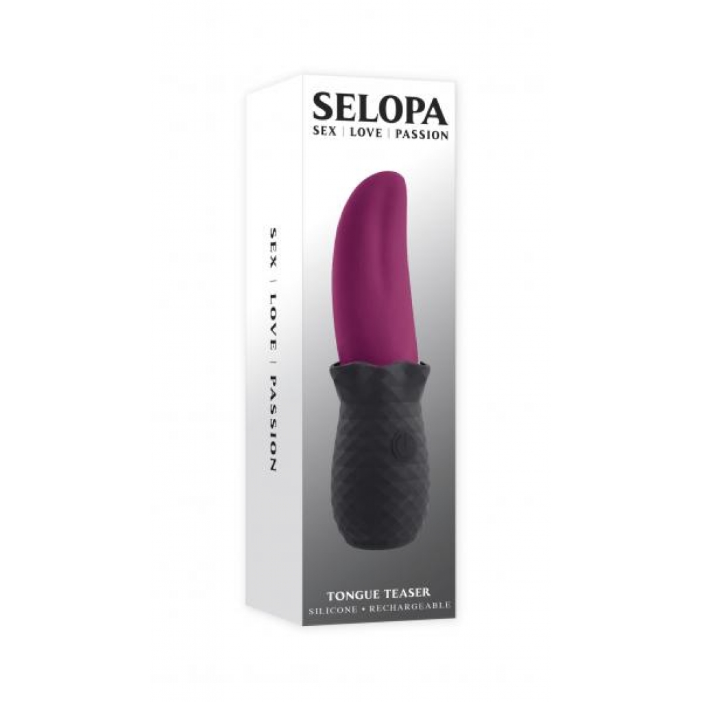 Selopa Tongue Teaser - Pink Vibrator