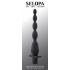 Selopa Vibrating Butt Beads in Black