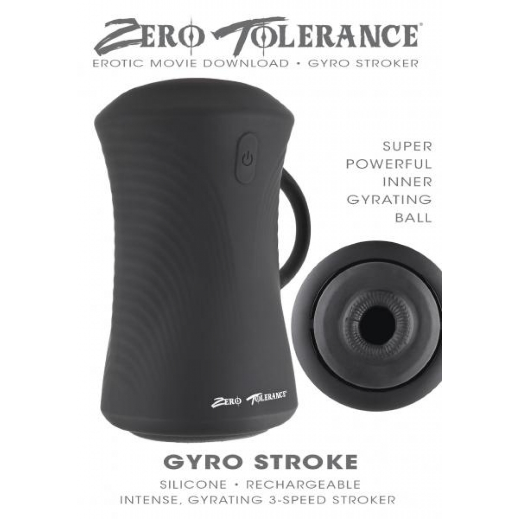 Zero Tolerance Gyro Stroke - Black