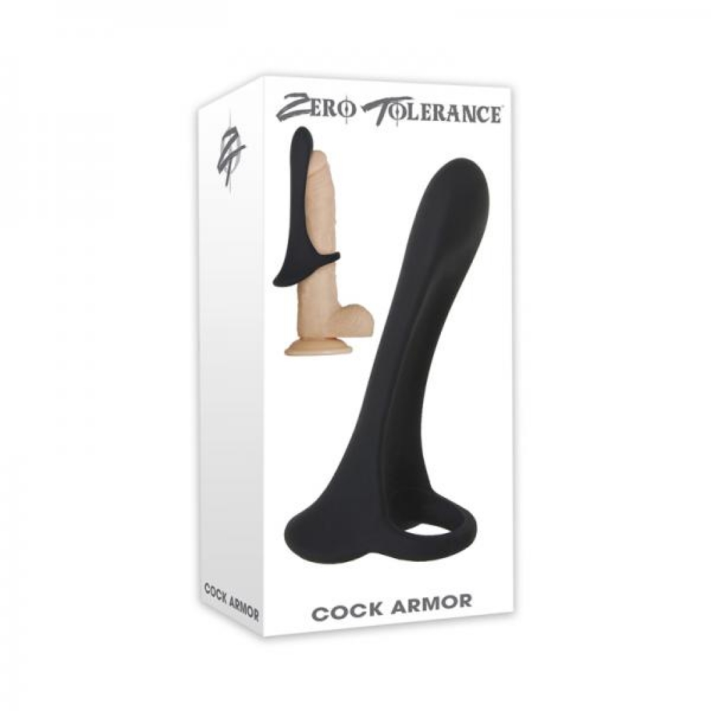 Zero Tolerance Cock Armor Black Vibrating Ring