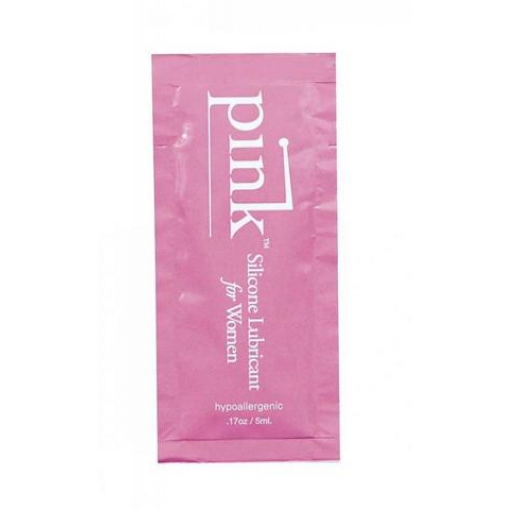 Pink Silicone Lube - .17 oz Clear