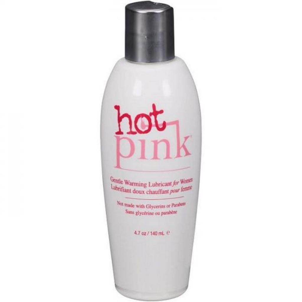 Hot Pink Gentle Warming Lubricant for Women - 4.7oz