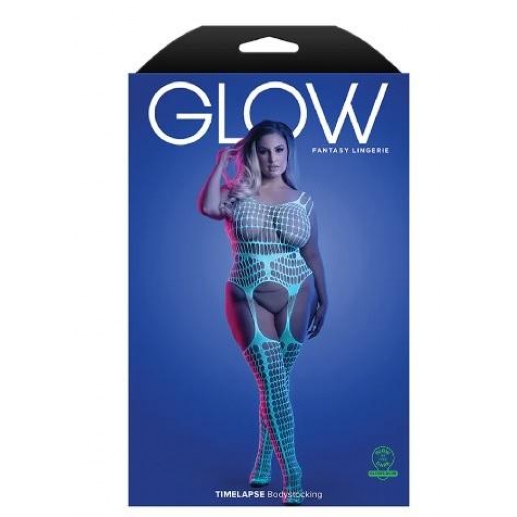 Glow Timelapse Bodystocking - Q/S Size