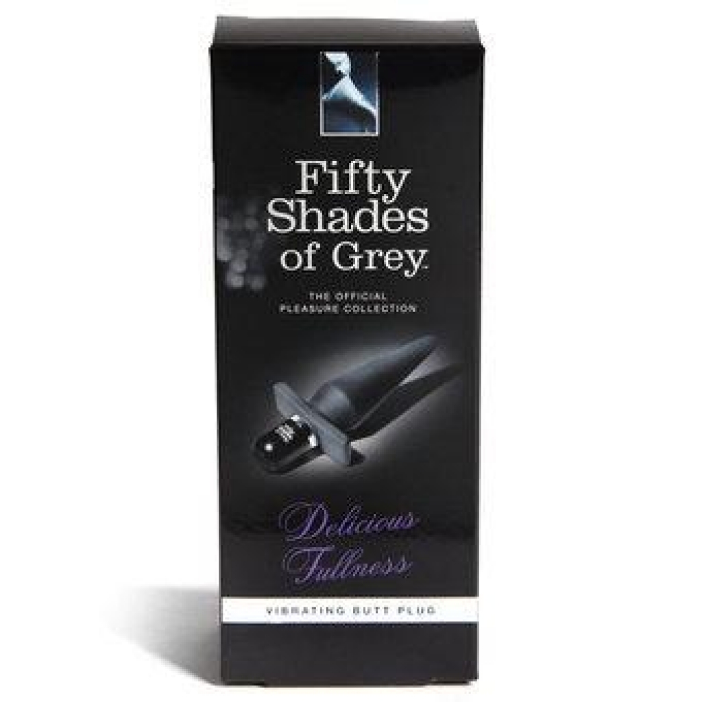 Fifty Shades of Grey Vibrating Butt Plug - Black