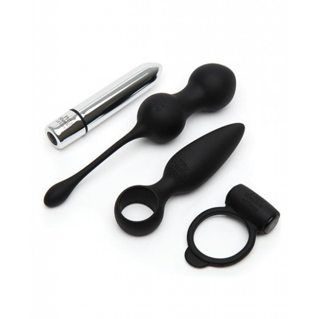 Fifty Shades Of Grey Pleasure Overload 10 Days Of Play Gift Set - Black