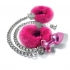 Nixie Metal Plug & Furry Cuff Set - Pink Metallic Fantasy Kit