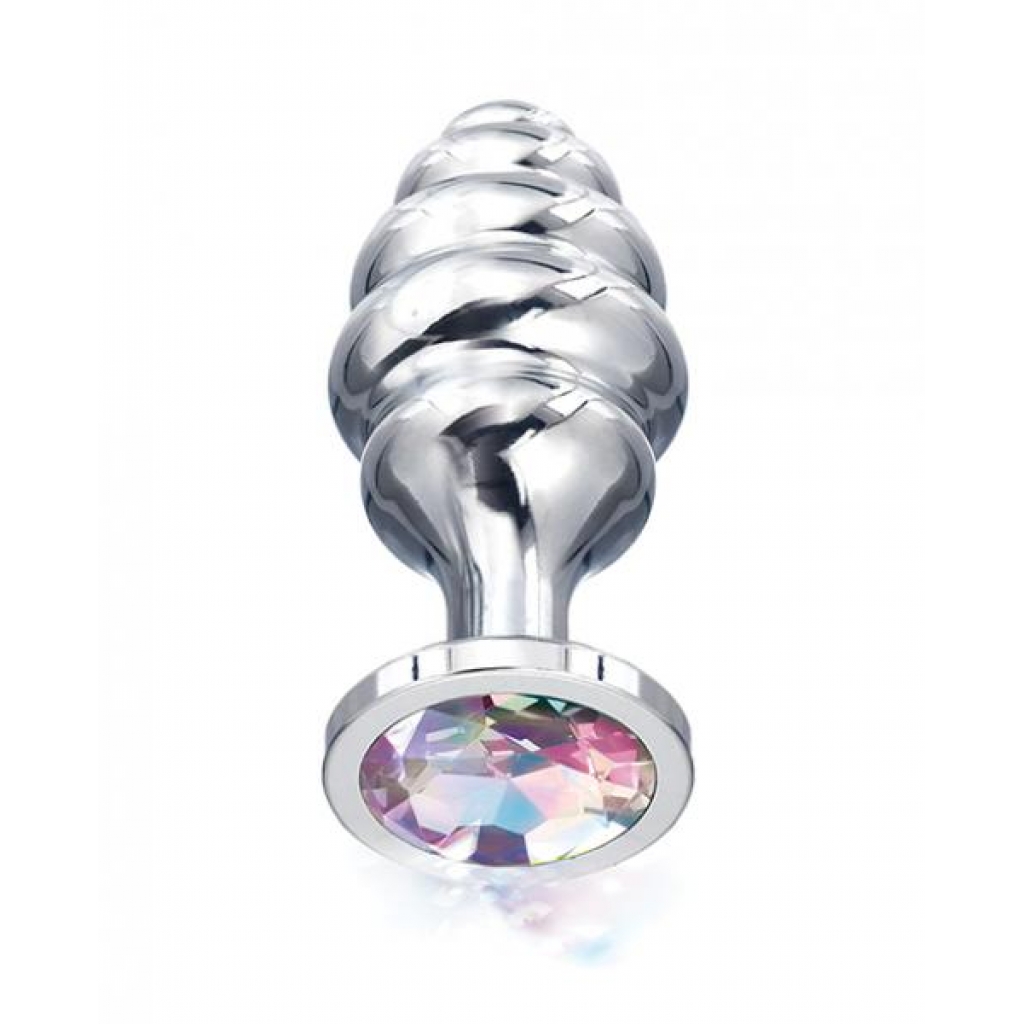 Nixie Honey Dripper Large Ribbed Stainless Steel Plug