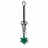 Stoner Vibe Chronic Collection Clitoral Clamp W/ Chain - Green