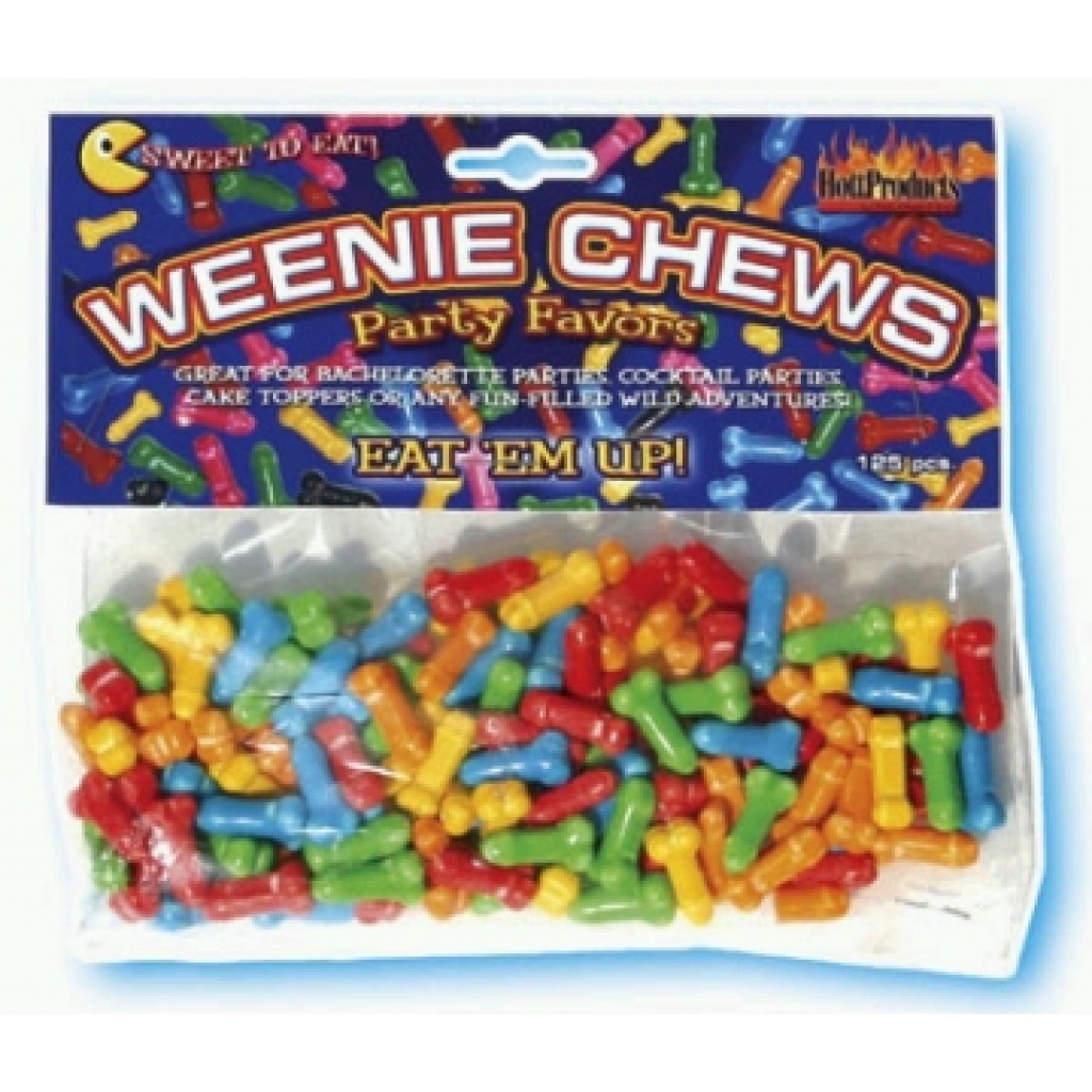 Weenie Chews Fun Shaped Penis Candy