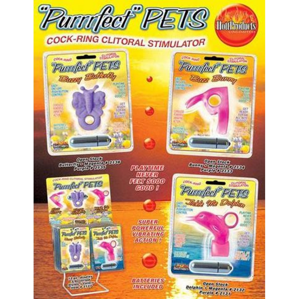 Purrfect Pet Butterfly - Magenta Pink