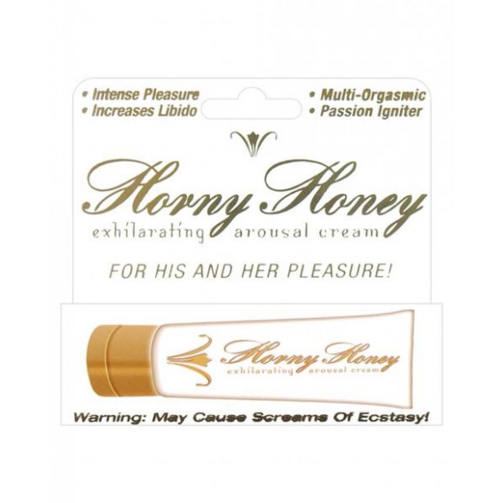 Horny Honey Stimulating Arousal Cream - 1oz Tube