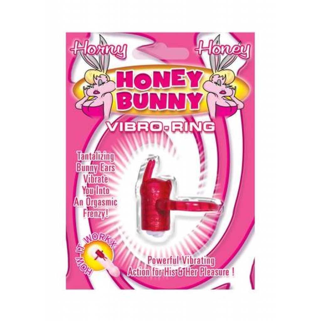 Horny Honey Bunny - Magenta Pink Vibro-Ring