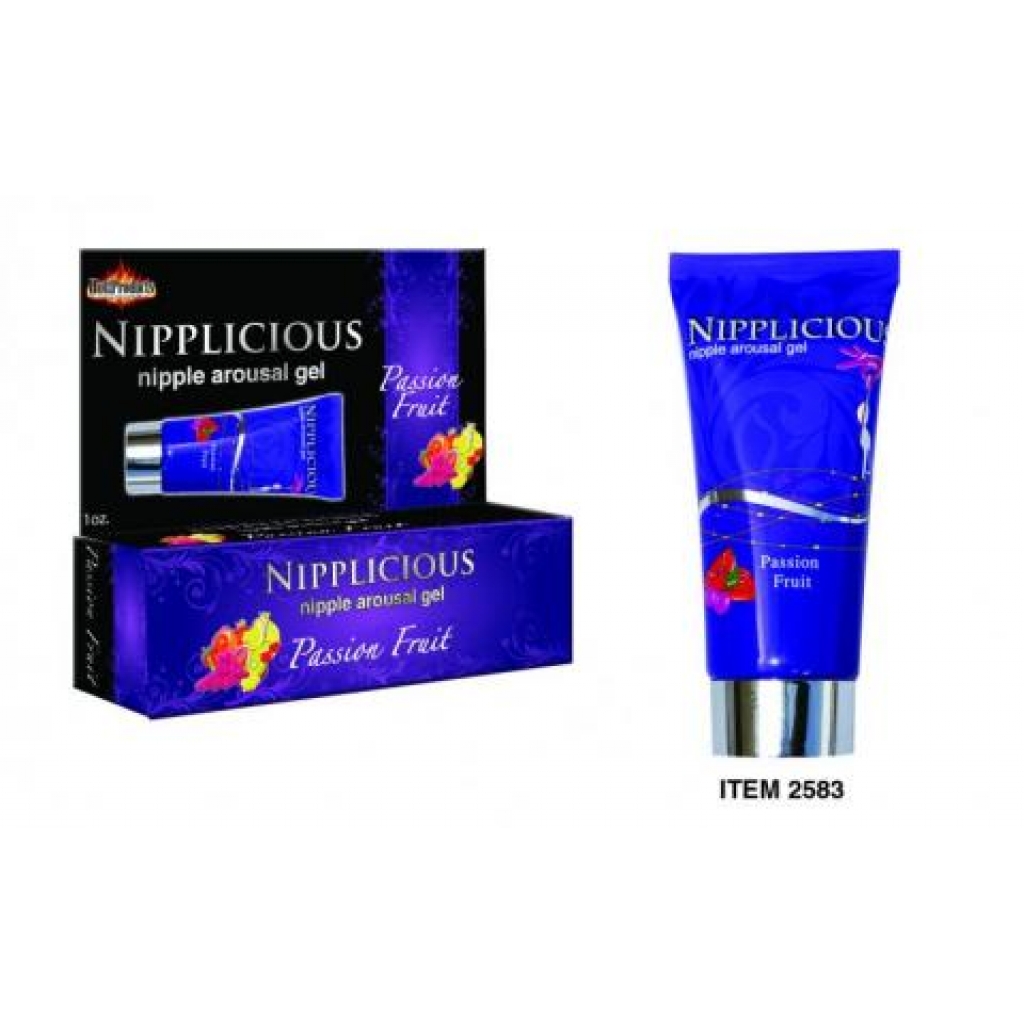 Nipplicious Passion Fruit Arousal Gel - 1oz