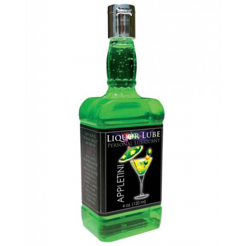 Liquor Lube Appletini Flavored Personal Lubricant - 4oz