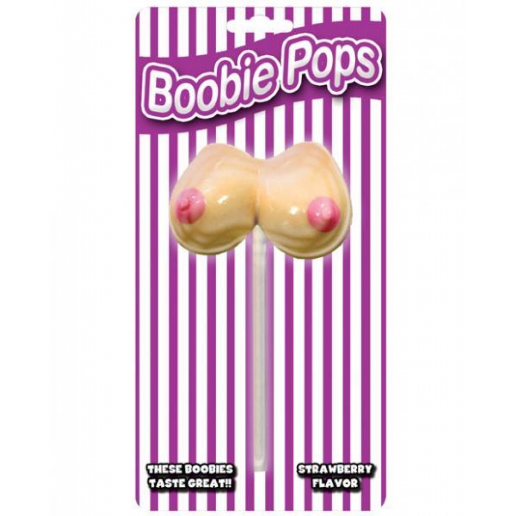 Boobie Pops Strawberry Beige