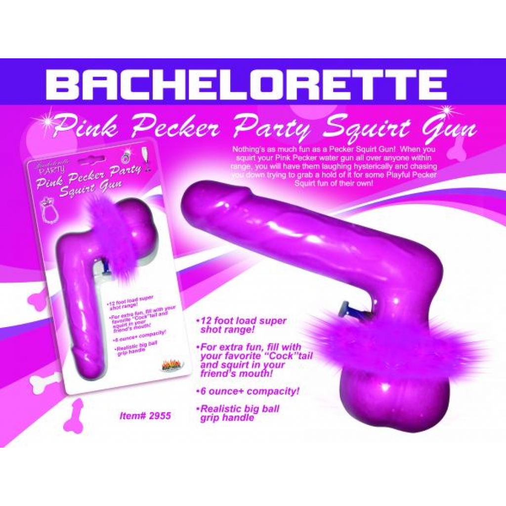 Hott Products Pink Pecker Party Squirt Gun