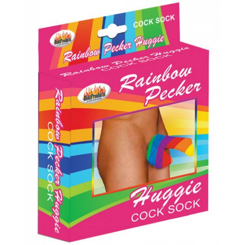 Rainbow Huggie Men's Cock Sock - One Size Fits Most