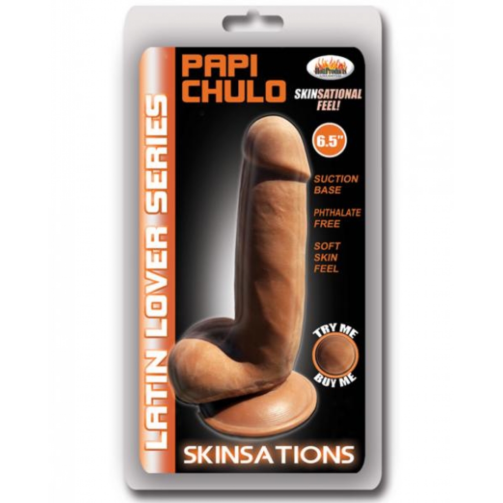 Latin Lover Papi Chulo 6.5 inches Tan Dildo