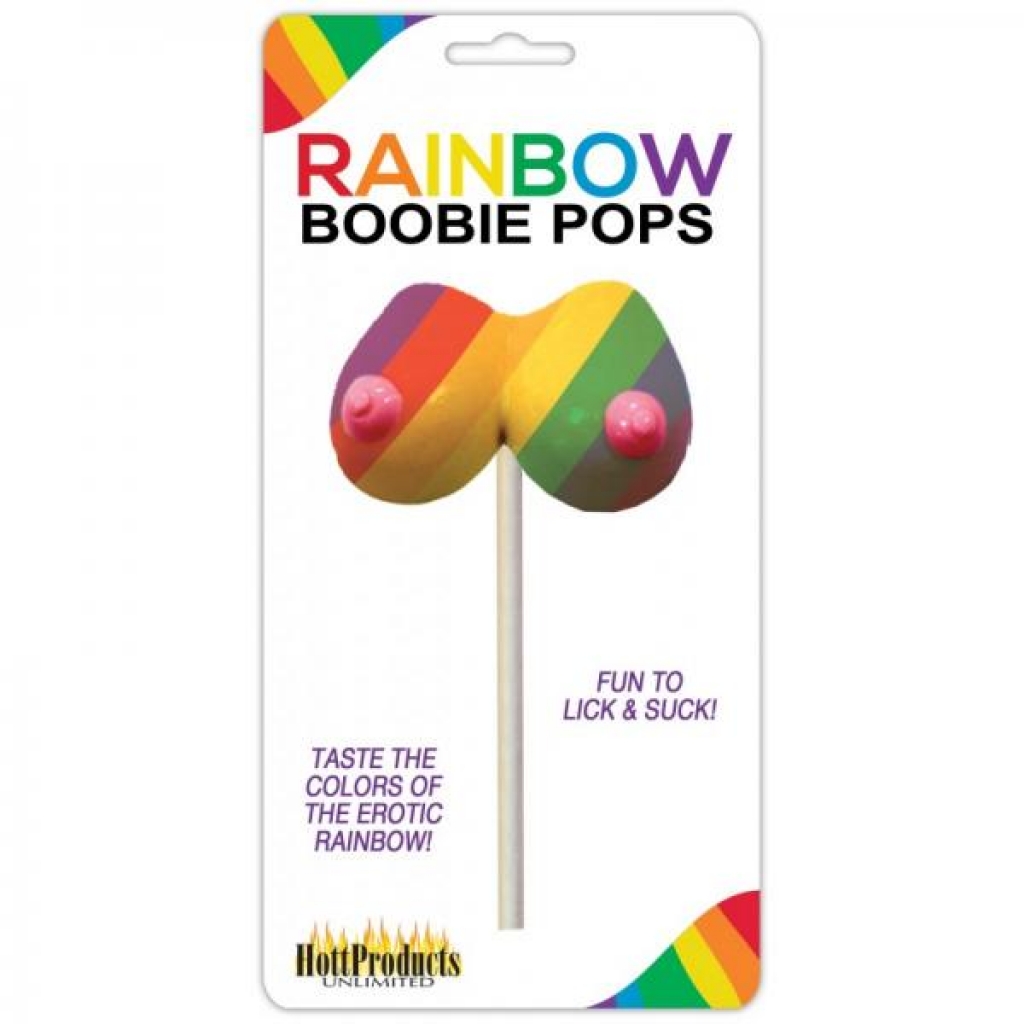 Rainbow Boobie Candy Pop - Assorted