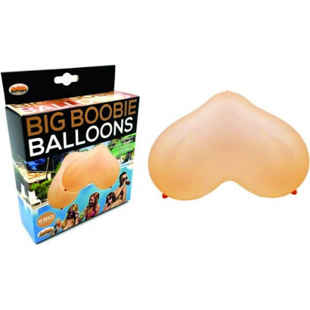 Big Boobie Balloons - 6 Pieces