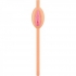 Pussy Straws - Pink Beige (8 Count)