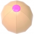 Big Boobie Beach Ball - Beige