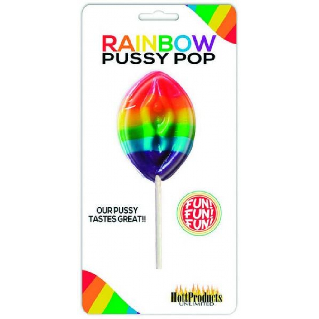 Rainbow Pussy Pops - Assorted Adult Candy Lollipops