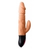 Skinsations Cum Quake Warming Dildo with Clit Stimulator