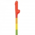 Rainbow Pecker Straws - 10 Pack - Multi-Color