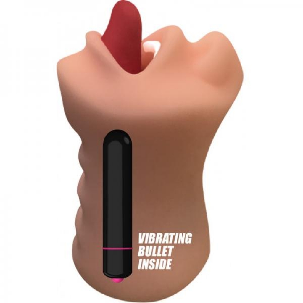 Skinsations Hum Job Mouth Masturbator with Power Bullet - Ultimate Pleasure Device