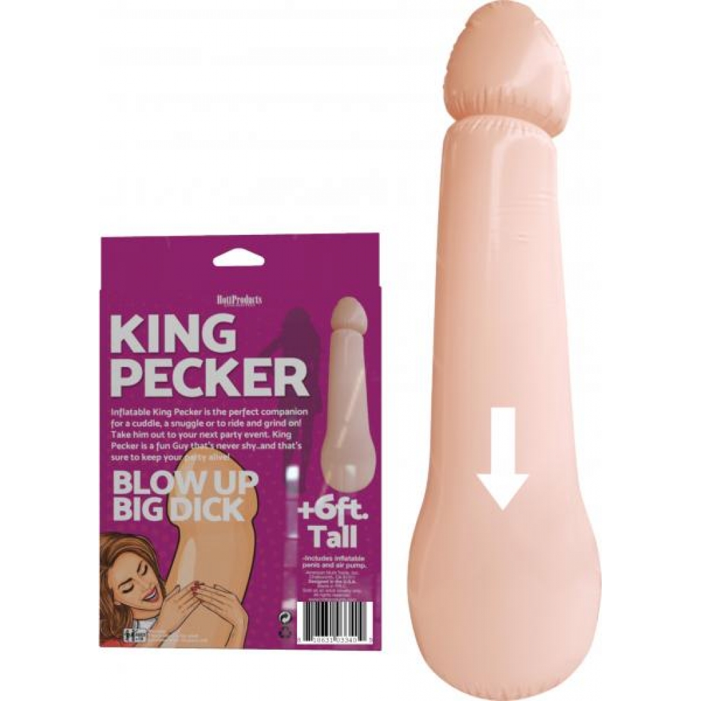 King Pecker 6ft Giant Inflatable Penis