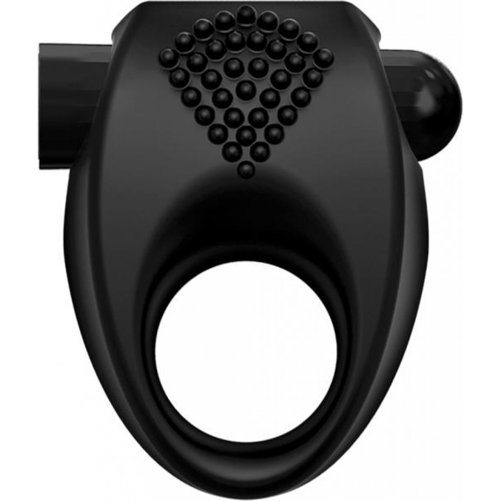 Decadence Ringman Vibrating Cock Ring - Unmatched Pleasure in Black