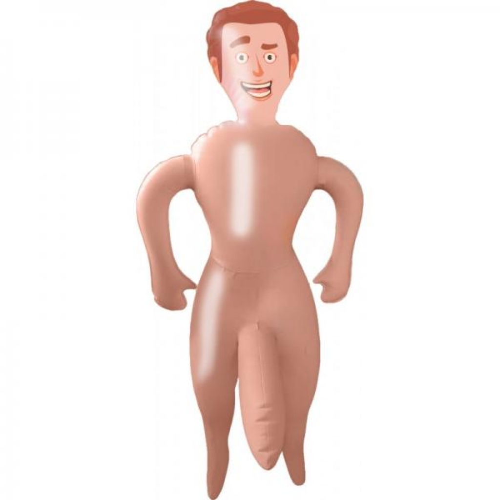 Tiny Tim Blow Up Party Doll - Tan