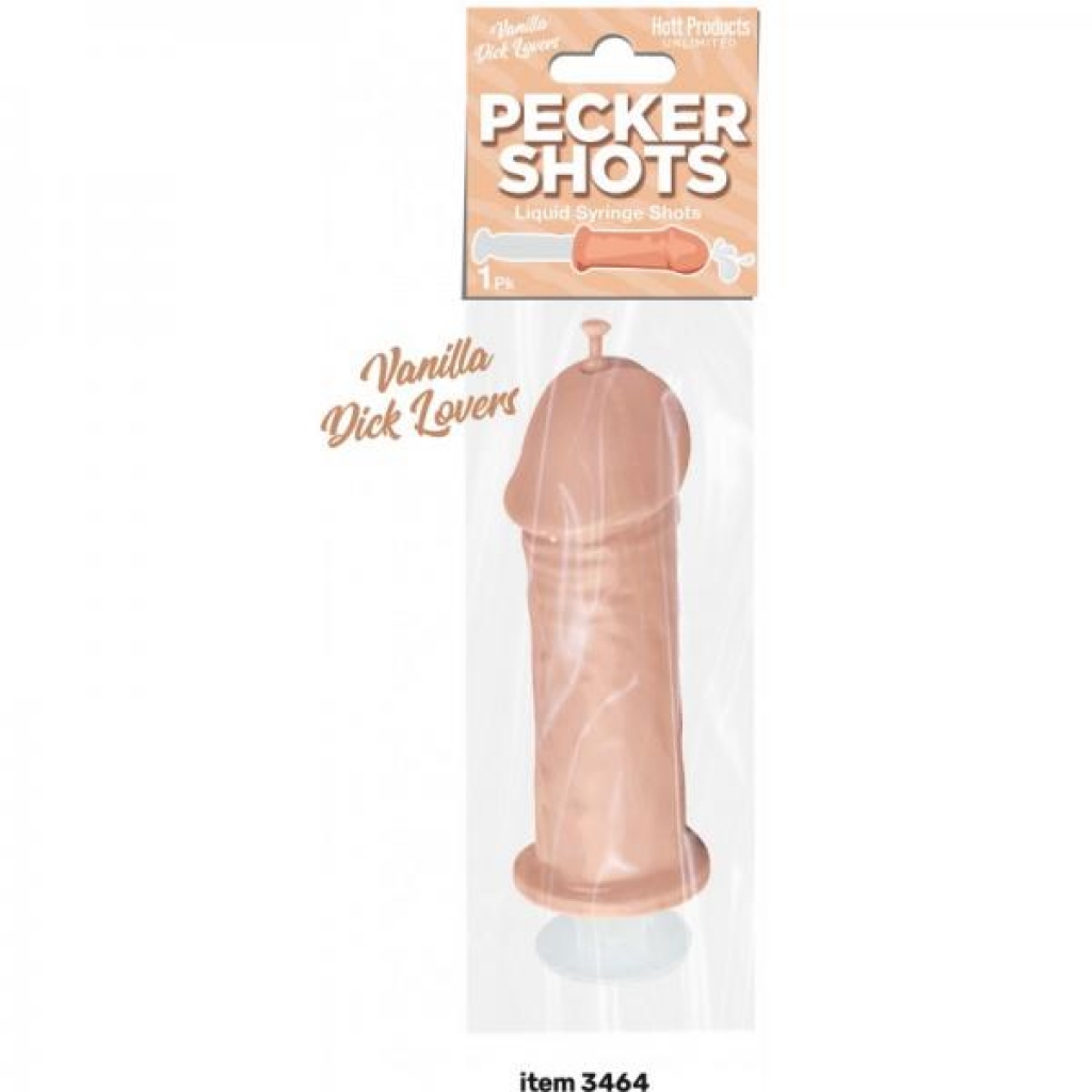 Pecker Shot Syringe in Flesh