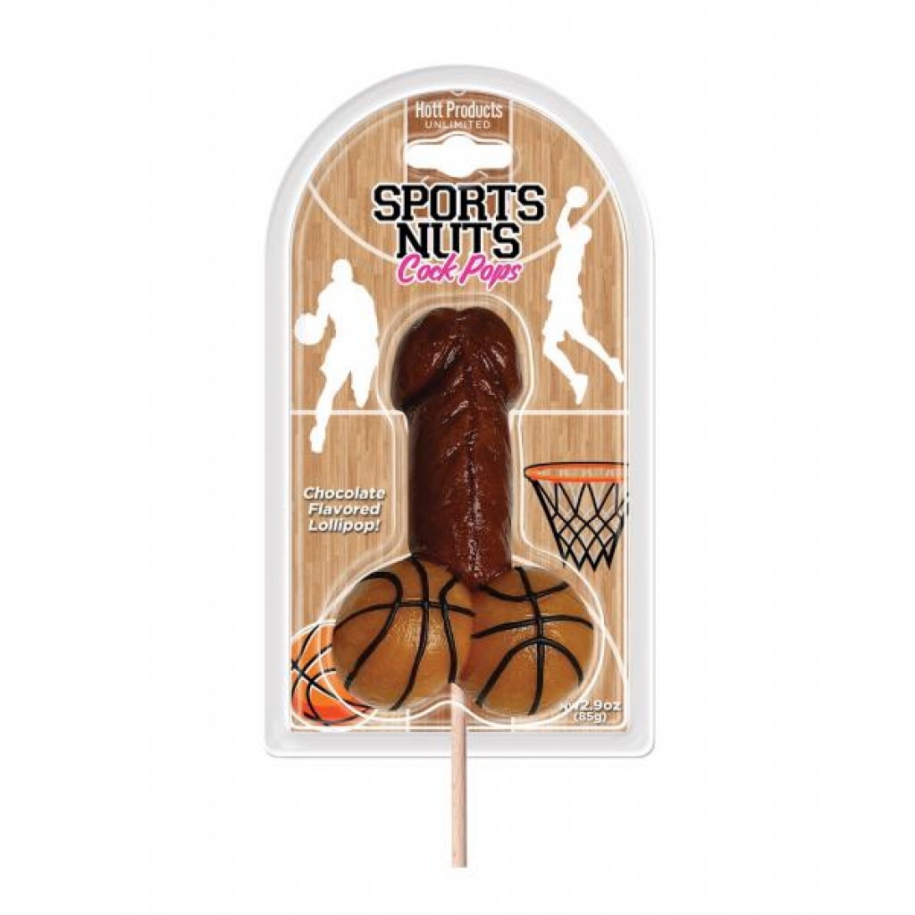 Sports Nuts Cock Pops - Basket Balls Chocolate Lovers