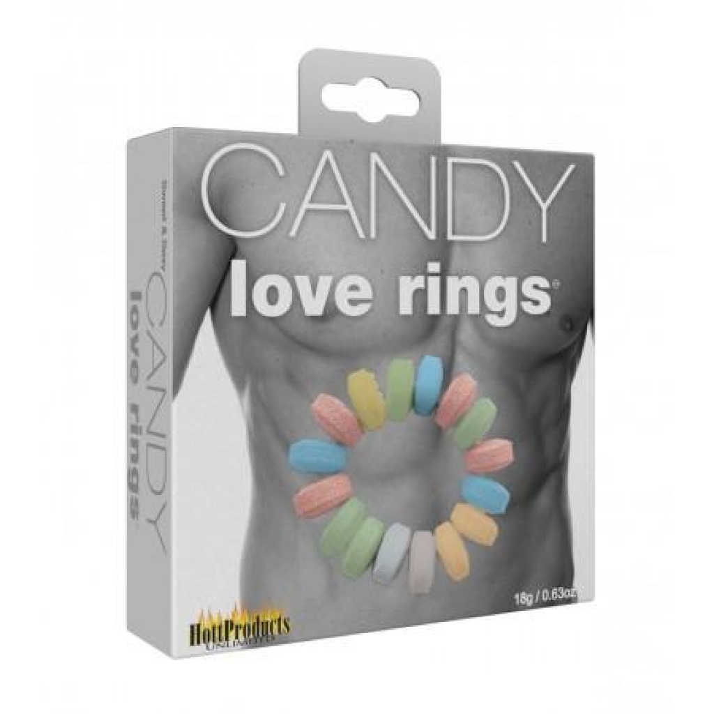 Sweet and Sexy Candy Cock Rings Assorted