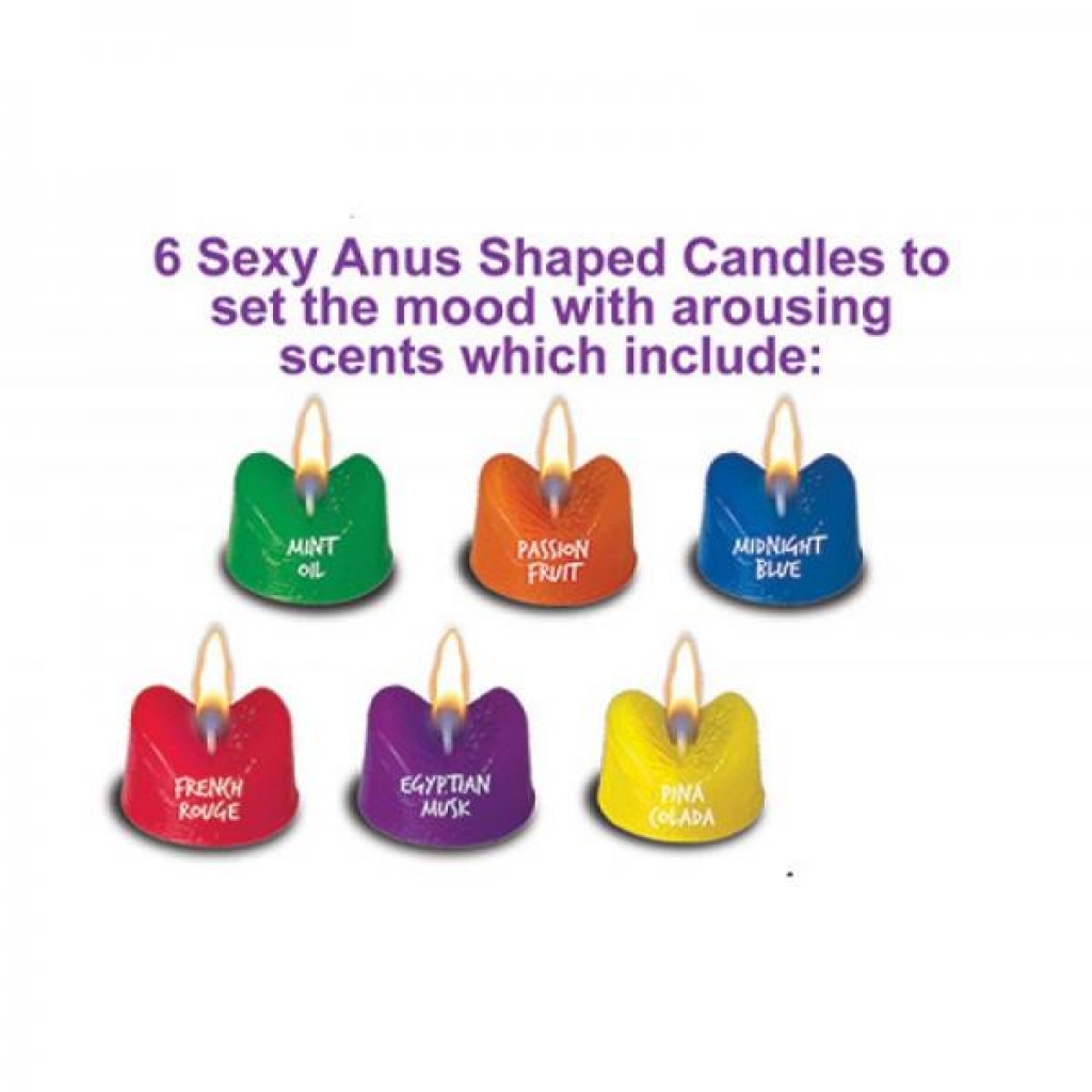 Burning Love Assorted Color & Scent Candles