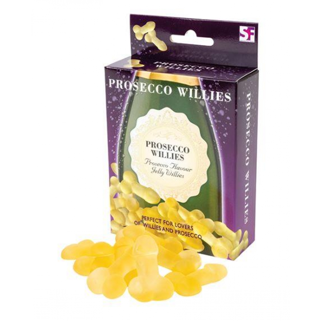 Prosecco Willies – Penis Shaped Gummies in Champagne Flavor