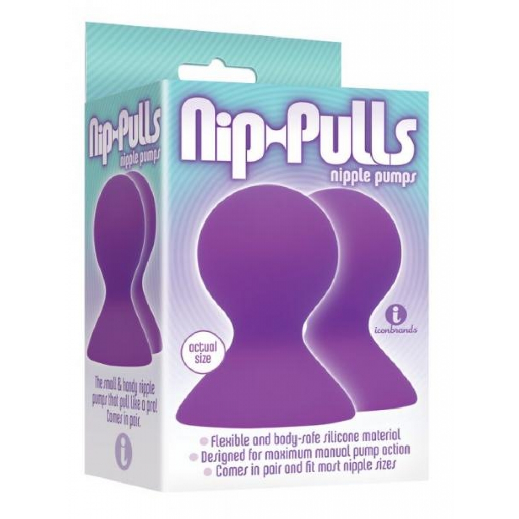 The Nines Nip Pulls Nipple Pumps - Violet Purple